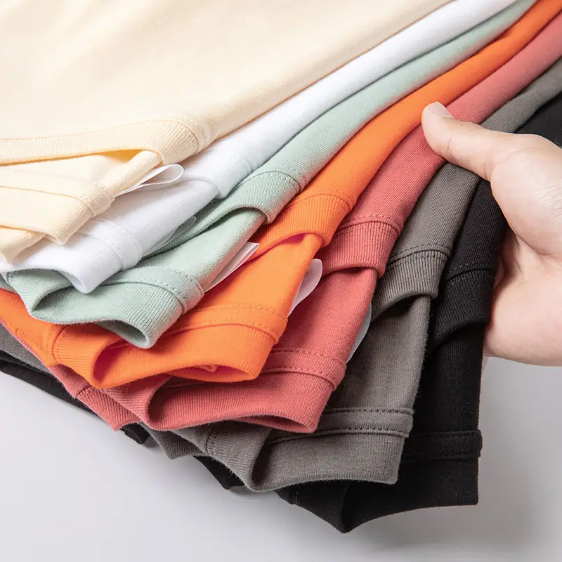 Candy Color Cotton Short Sleeve T-Shirt - Image 11