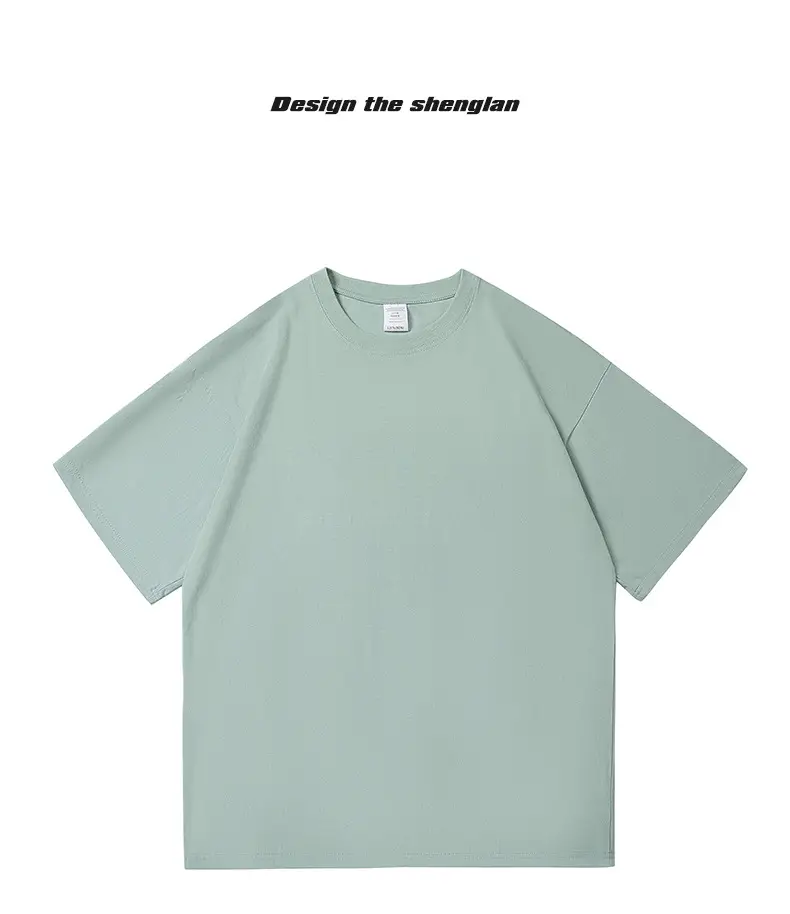 Candy Color Cotton Short Sleeve T-Shirt — feature 15