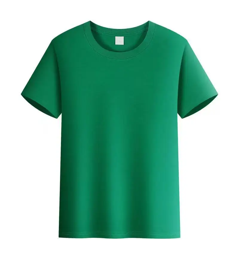 Custom Olive Green Short Sleeve T-Shirt 180g