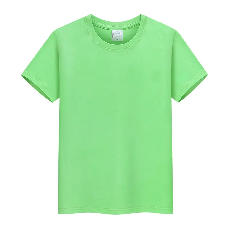 Custom Olive Green Short Sleeve T-Shirt 180g