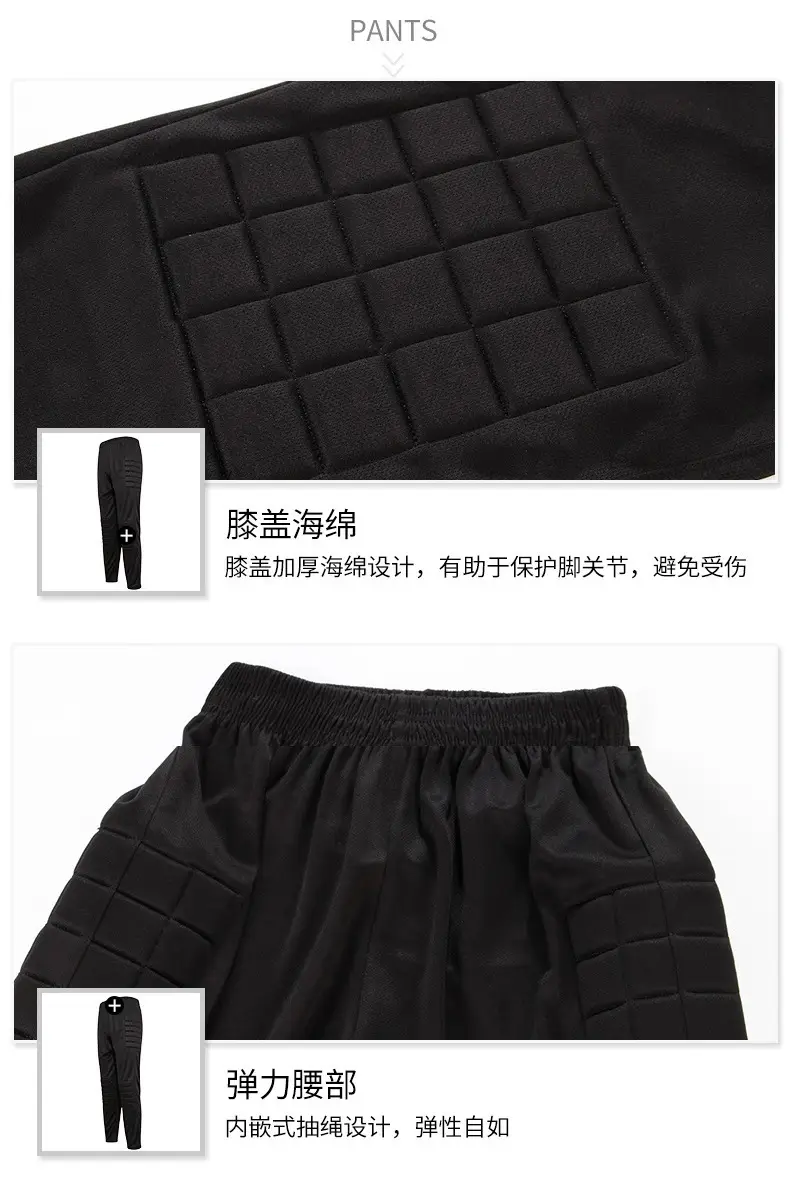 Cross-border football uniform goalkeeper general uniform suit adult children long sleeve dragon gate competition training uniform jersey wholesale — feature 14
