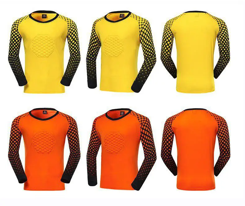 Cross-border football uniform goalkeeper general uniform suit adult children long sleeve dragon gate competition training uniform jersey wholesale — feature 6