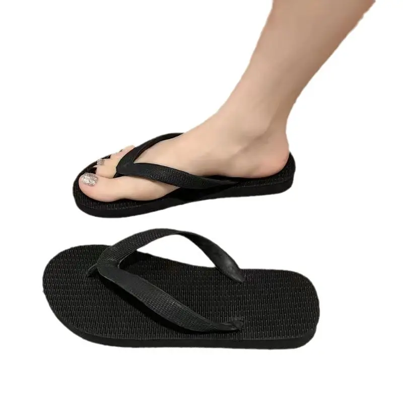 Purple Rubber Flip Flops for Summer Casual Shoes - Image 15