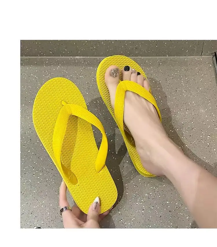 Purple Rubber Flip Flops for Summer Casual Shoes — feature 26