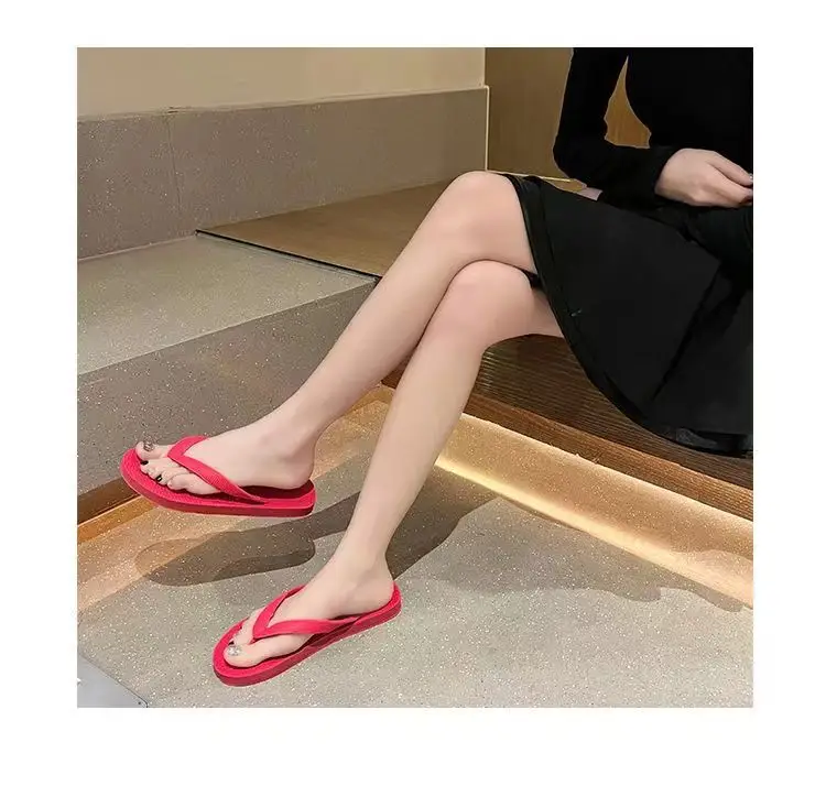 Purple Rubber Flip Flops for Summer Casual Shoes — feature 46
