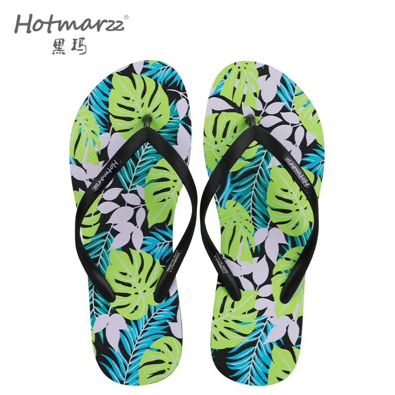 Hotmarzz Heima Women's Non-Slip Slippers Pe Flip-Flops Cross-Border Sandals Seaside Beach Flip-Flops - Image 11