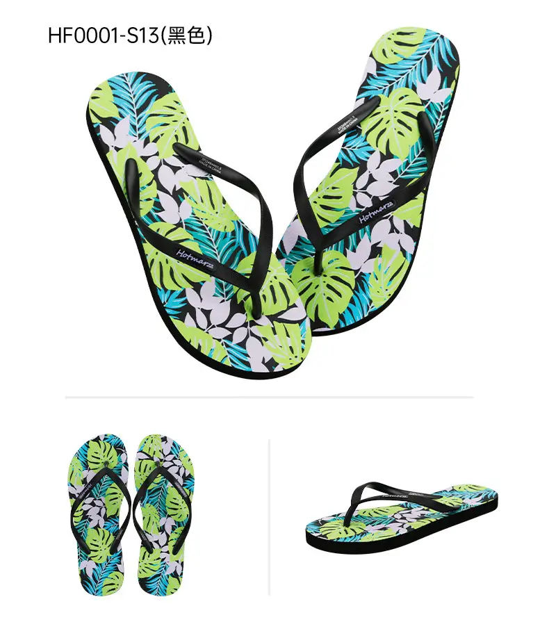 Hotmarzz Heima Women's Non-Slip Slippers Pe Flip-Flops Cross-Border Sandals Seaside Beach Flip-Flops — feature 12