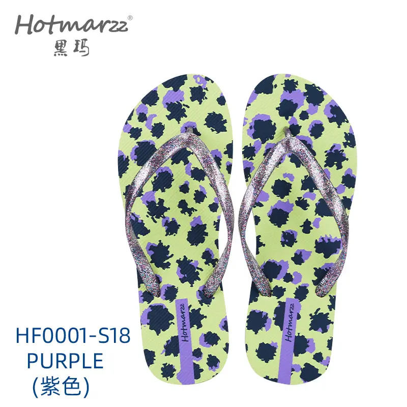 Hotmarzz Heima Women's Non-Slip Slippers Pe Flip-Flops Cross-Border Sandals Seaside Beach Flip-Flops - Image 4