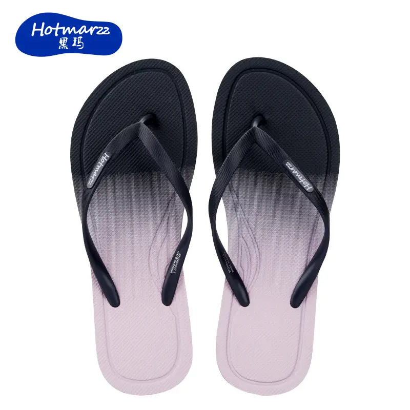 Hotmarzz Heima Women's Non-Slip Slippers Pe Flip-Flops Cross-Border Sandals Seaside Beach Flip-Flops - Image 6