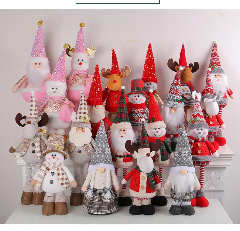 Christmas Snowman Doll 208g Weight Decorative Ornament — feature 11