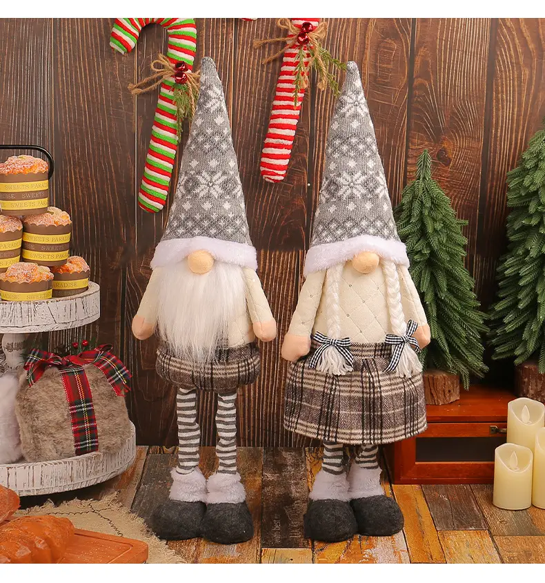 Christmas Snowman Doll 208g Weight Decorative Ornament — feature 5