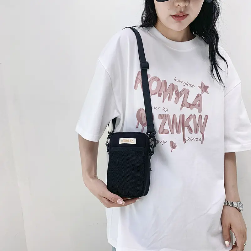 Women's Red Crossbody Phone Bag with Adjustable Strap