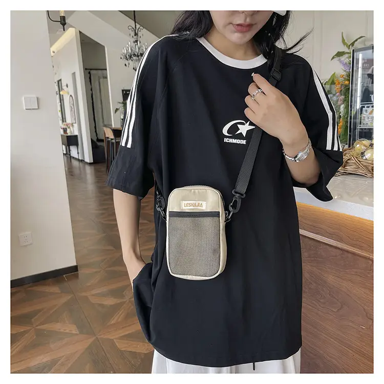 Women's Red Crossbody Phone Bag with Adjustable Strap — feature 12
