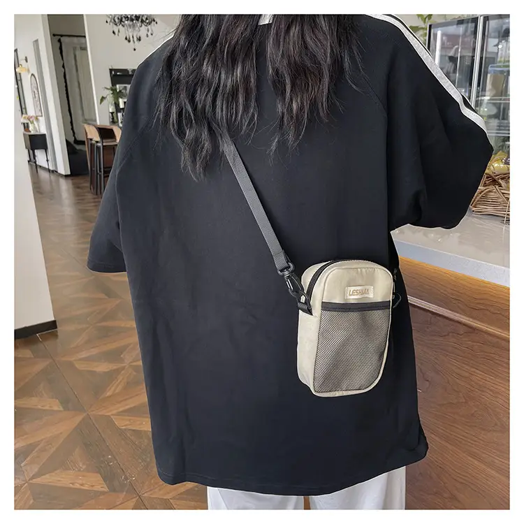 Women's Red Crossbody Phone Bag with Adjustable Strap — feature 13