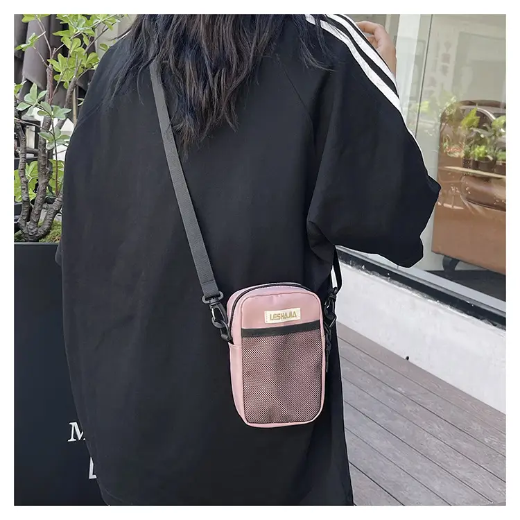 Women's Red Crossbody Phone Bag with Adjustable Strap — feature 16