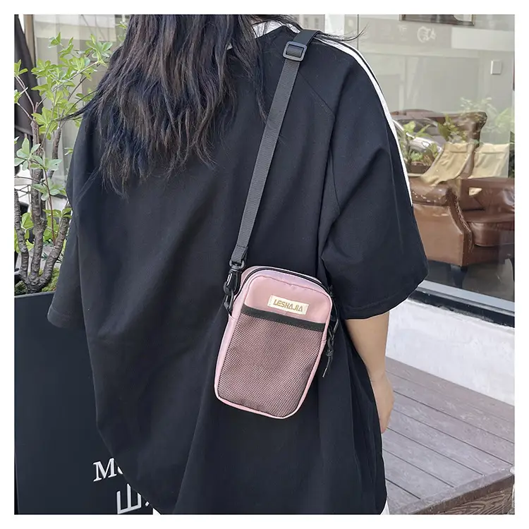 Women's Red Crossbody Phone Bag with Adjustable Strap — feature 17