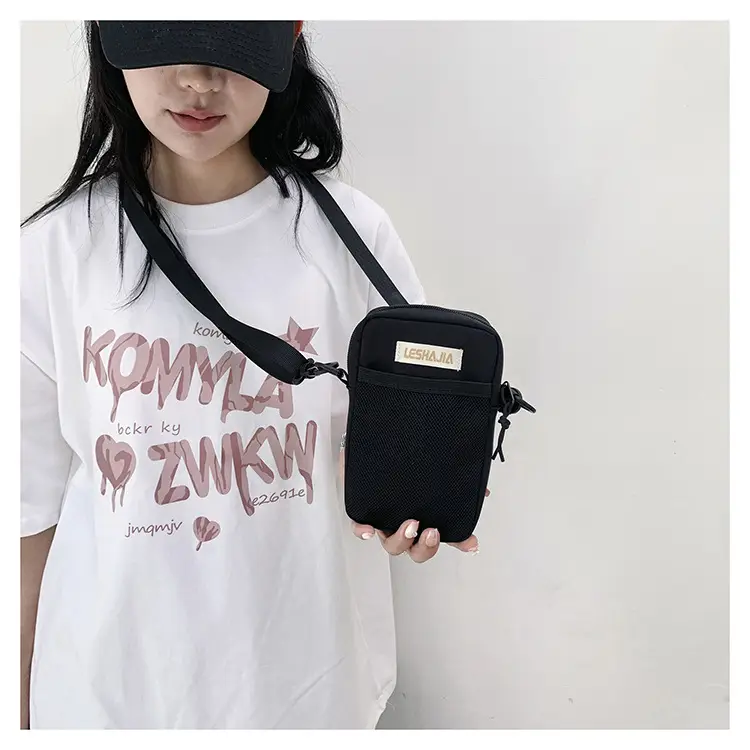 Women's Red Crossbody Phone Bag with Adjustable Strap — feature 18