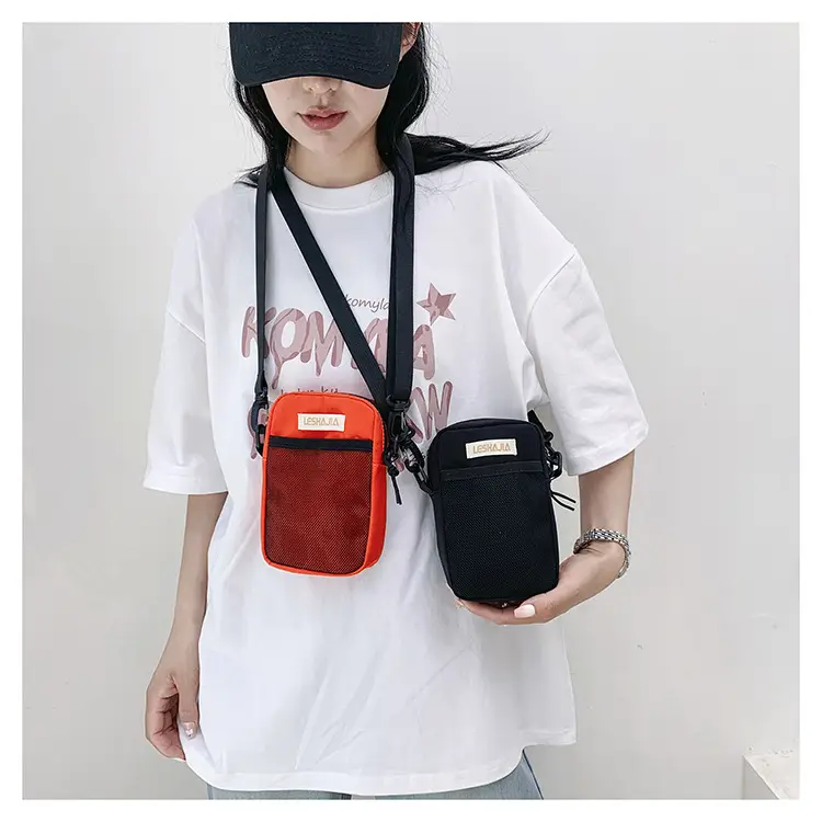 Women's Red Crossbody Phone Bag with Adjustable Strap — feature 20