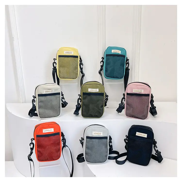 Women's Red Crossbody Phone Bag with Adjustable Strap — feature 23