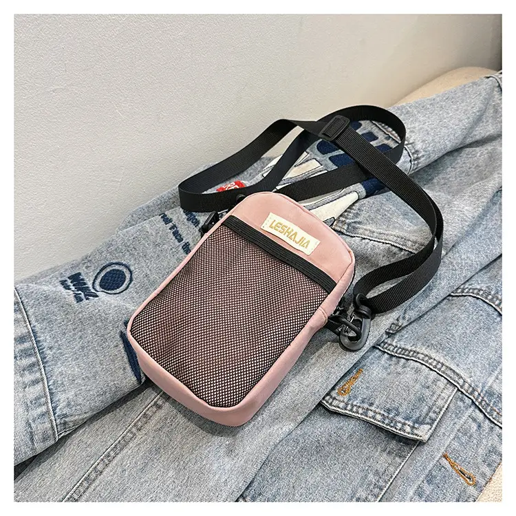 Women's Red Crossbody Phone Bag with Adjustable Strap — feature 24