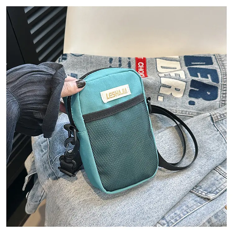 Women's Red Crossbody Phone Bag with Adjustable Strap — feature 30