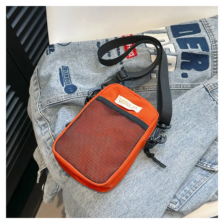 Women's Red Crossbody Phone Bag with Adjustable Strap — feature 31
