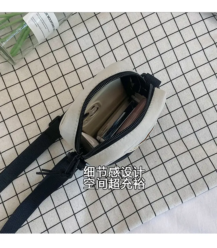 Women's Red Crossbody Phone Bag with Adjustable Strap — feature 6