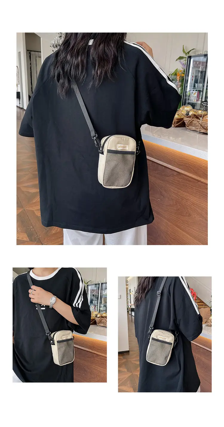 Women's Red Crossbody Phone Bag with Adjustable Strap — feature 8