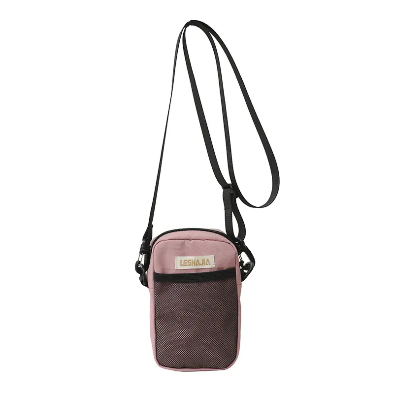 Women's Red Crossbody Phone Bag with Adjustable Strap