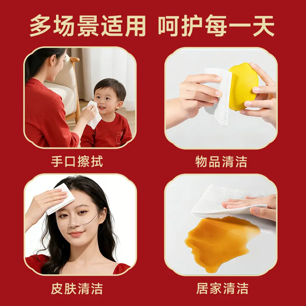 80 Pcs Disposable Wet Wipes for Baby & Pet Use - Image 5
