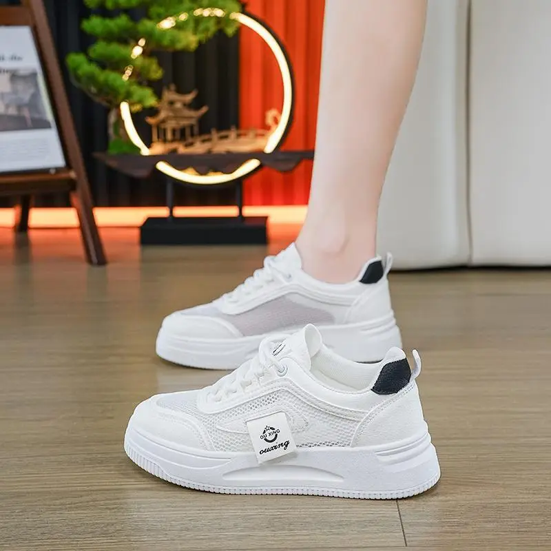 Women Chunky White Sneakers 2025 Casual Comfort — feature 7