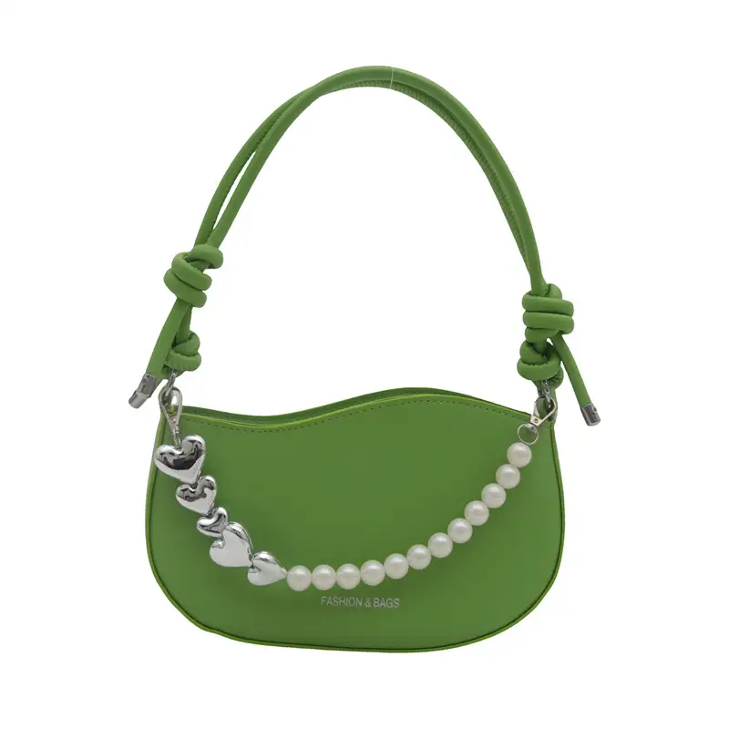 Pearl Embellished Shoulder Bag for Women - Image 11