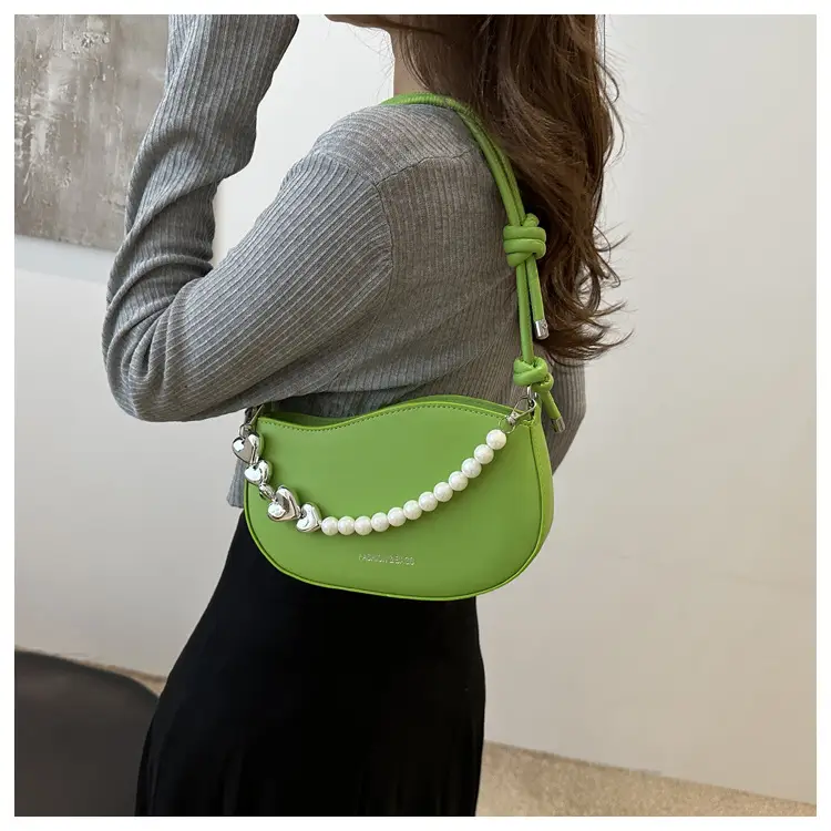 Pearl Embellished Shoulder Bag for Women — feature 10