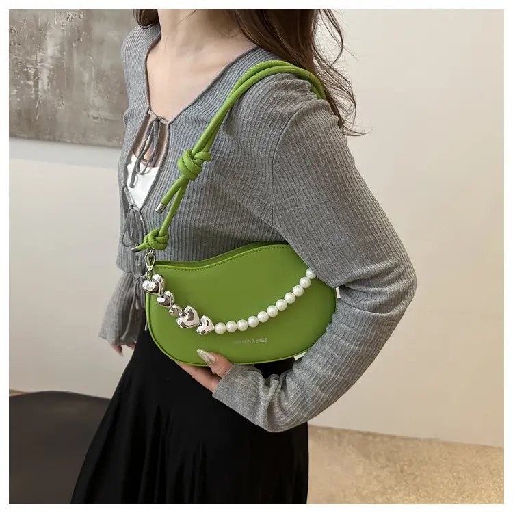 Pearl Embellished Shoulder Bag for Women — feature 11
