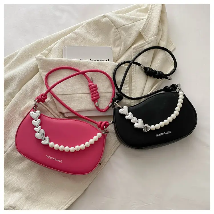 Pearl Embellished Shoulder Bag for Women — feature 35