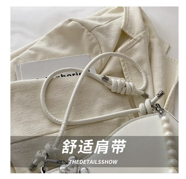Pearl Embellished Shoulder Bag for Women — feature 6