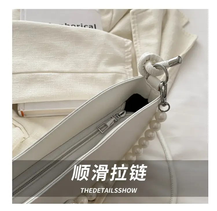 Pearl Embellished Shoulder Bag for Women — feature 7