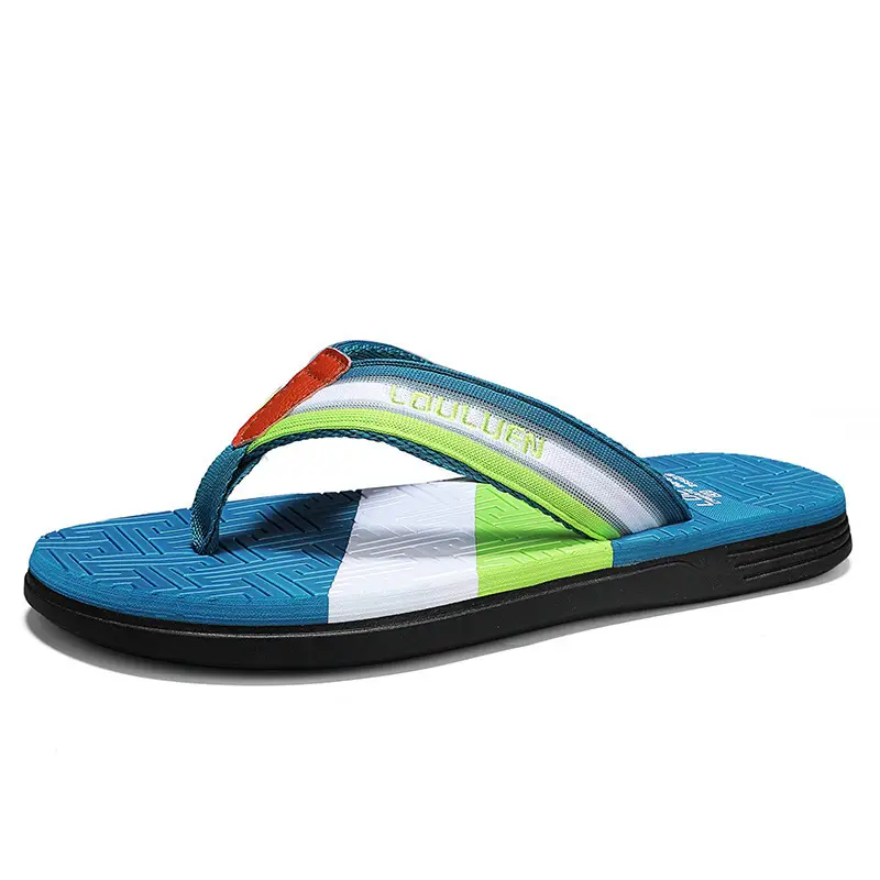 Trendy Flip-Flops 2025 Cross-Border Men's Summer Slippers Large Size Trendy Shoes Outdoor Beach Shoes Men's Thong Sandals - Image 9