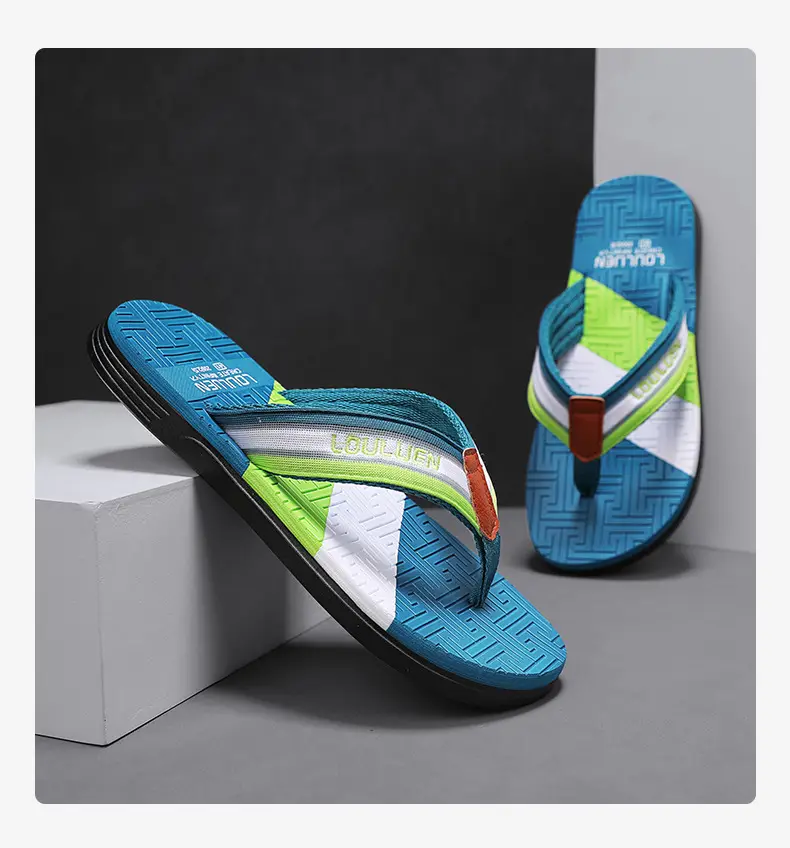 Trendy Flip-Flops 2025 Cross-Border Men's Summer Slippers Large Size Trendy Shoes Outdoor Beach Shoes Men's Thong Sandals — feature 16