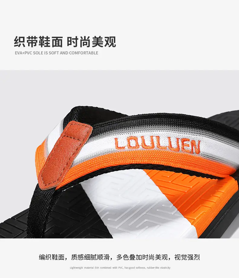 Trendy Flip-Flops 2025 Cross-Border Men's Summer Slippers Large Size Trendy Shoes Outdoor Beach Shoes Men's Thong Sandals — feature 4