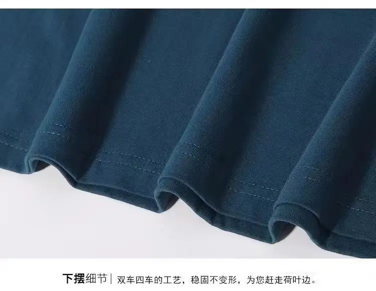 Black Long Sleeve T-Shirt Solid Color Base Layer Autumn Shirt — feature 14
