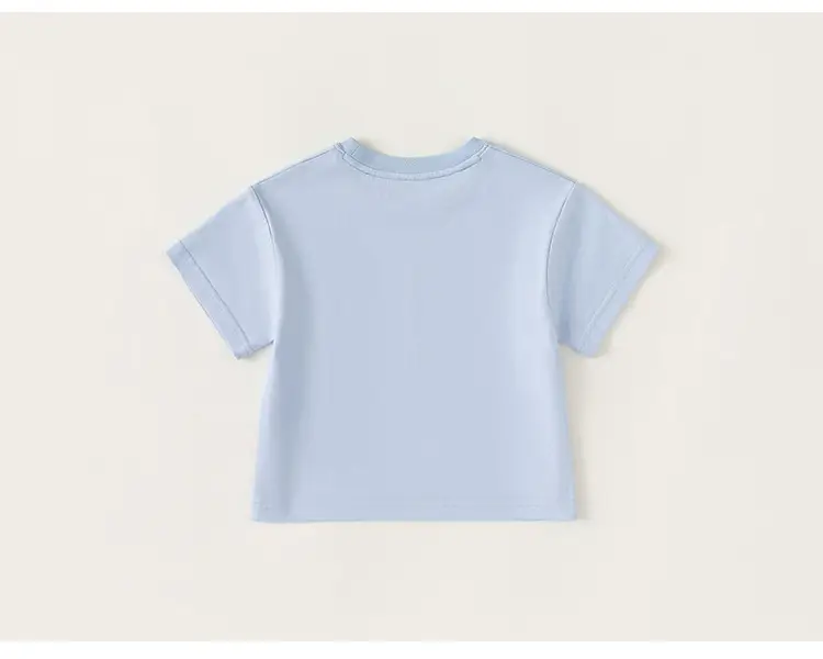 Kids Printed T-Shirts Set Pink Blue White Summer Boys — feature 18