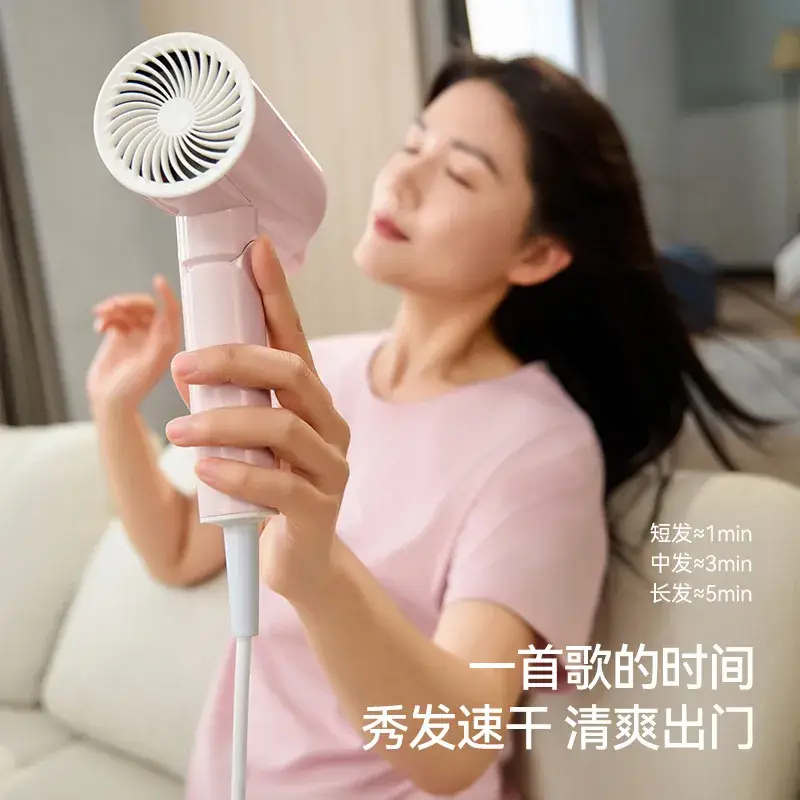 Langwei Hair Dryer 1800W Pink Negative Ion - Image 6