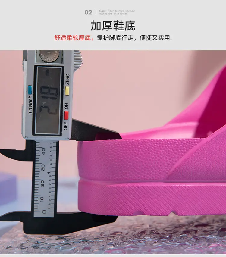 Women's Thick-Soled Slippers, Birkenstock-Style Double-Strap Height-Increasing Buckle Sandals, High-Heeled Casual Versatile Height-Increasing and Slimming Slippers — feature 7