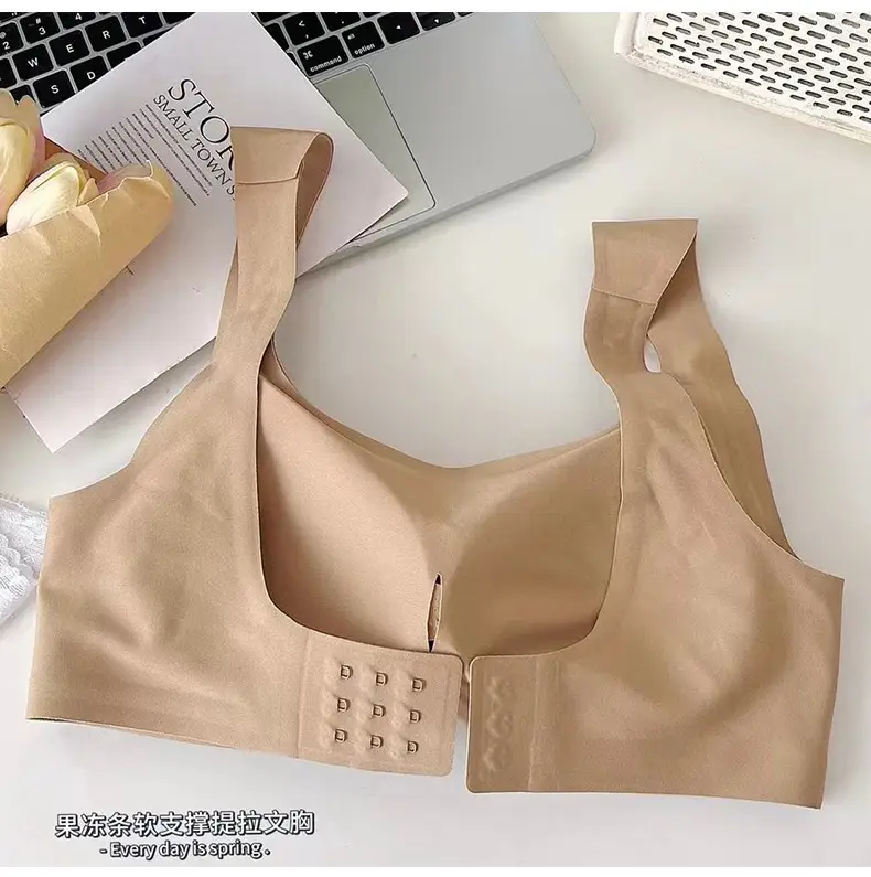 Women's Thin Underwear Summer Sandwich Soft Support Jelly Glue Anti-Sagging — feature 10