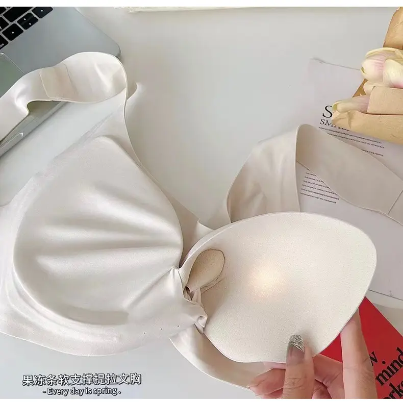 Women's Thin Underwear Summer Sandwich Soft Support Jelly Glue Anti-Sagging — feature 11