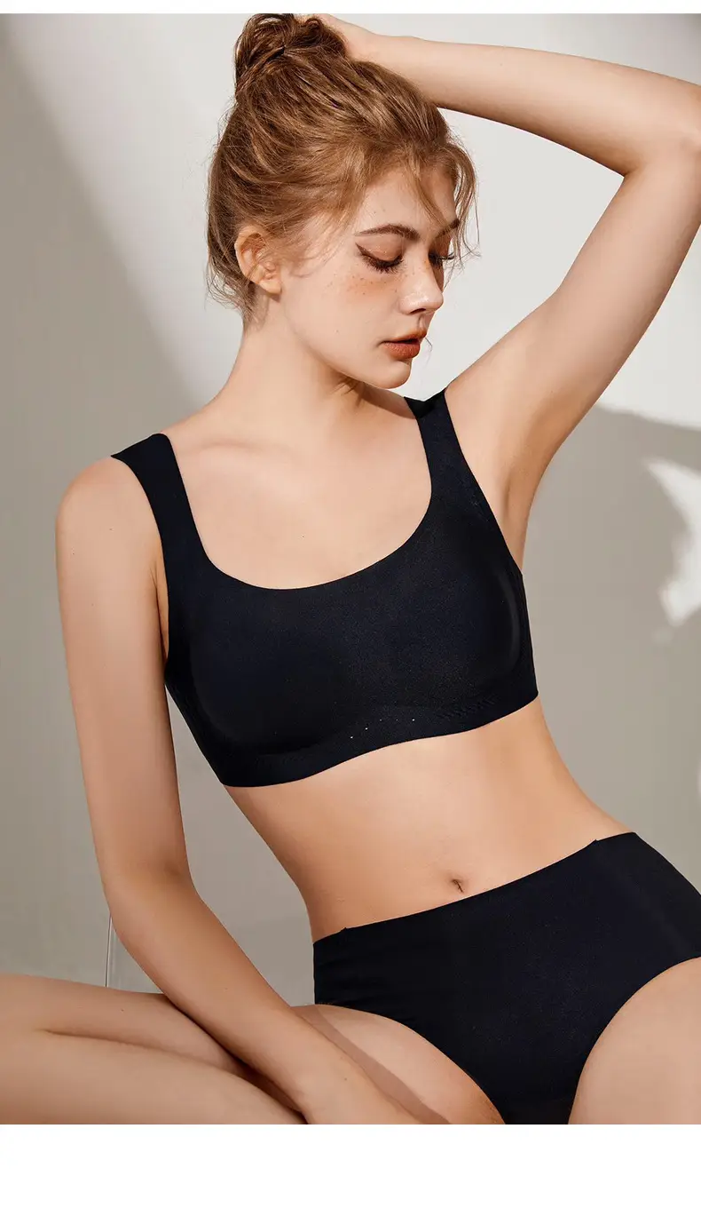 Women's Thin Underwear Summer Sandwich Soft Support Jelly Glue Anti-Sagging — feature 18