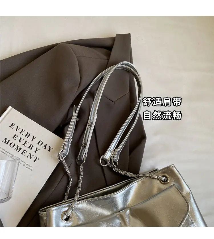 2024 Black PU Leather Shoulder Bag for Women — feature 3