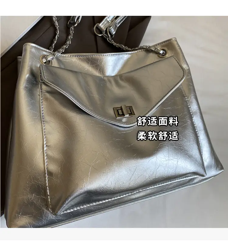 2024 Black PU Leather Shoulder Bag for Women — feature 5