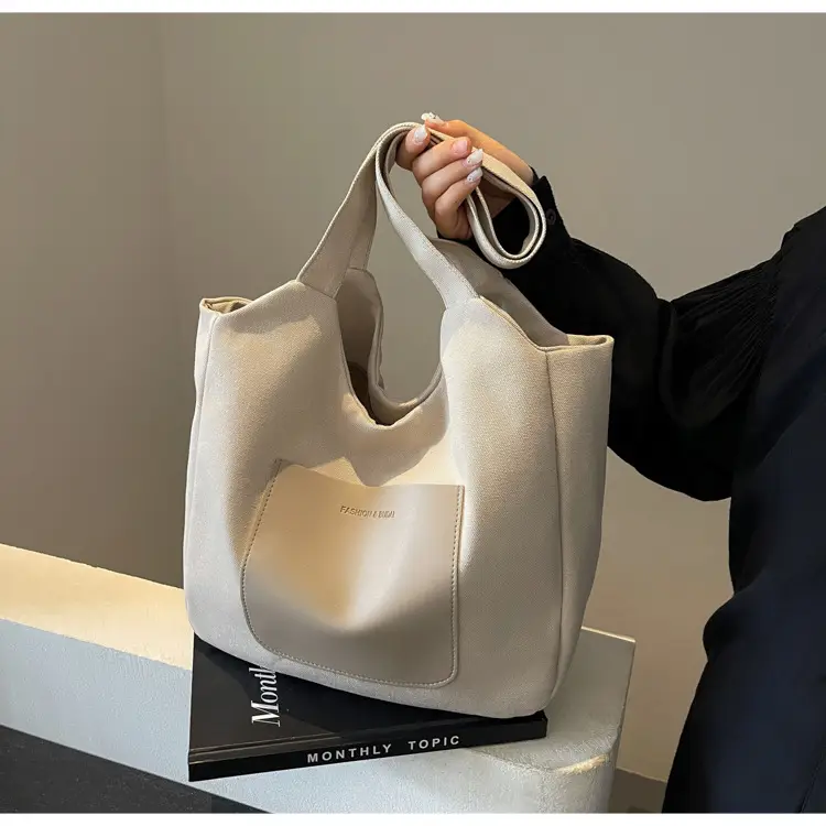 Women's Black Canvas Shoulder Bag 2025 — feature 16